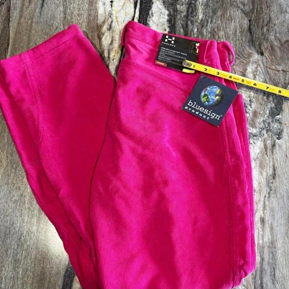 Haglöfs Mid Trail Q Pant Climatic Women's 40EU Regular Corduroy Pink European - Picture 8 of 8